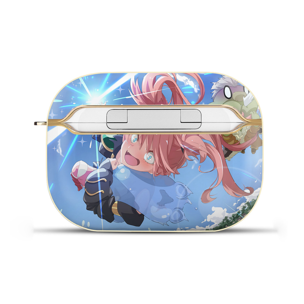 （画像用） 転スラ Regarding Reincarnated to Slime 【AirPods Pro用】ハードシェル保護ケース｜耐衝撃・防指紋・カラビナ付き商品仕様