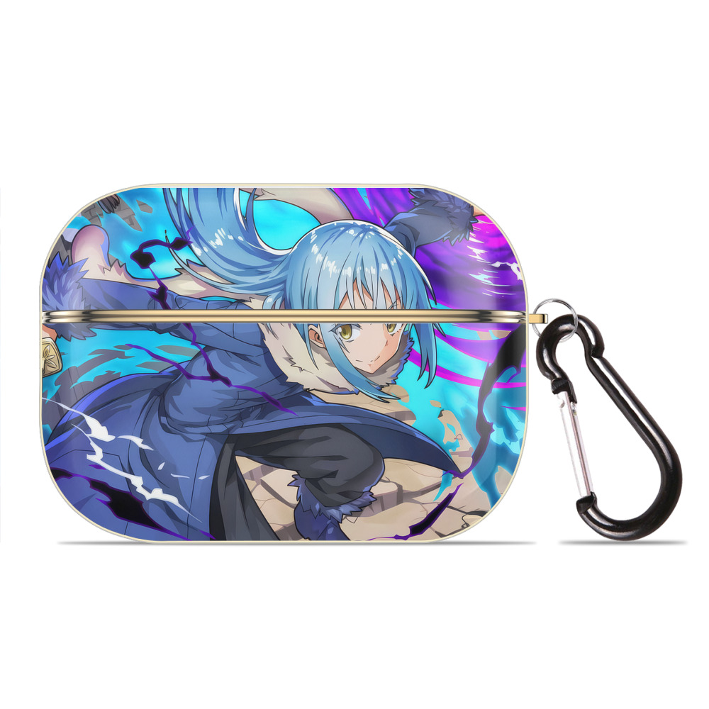 （画像用） 転スラ Regarding Reincarnated to Slime 【AirPods Pro用】ハードシェル保護ケース｜耐衝撃・防指紋・カラビナ付き商品仕様