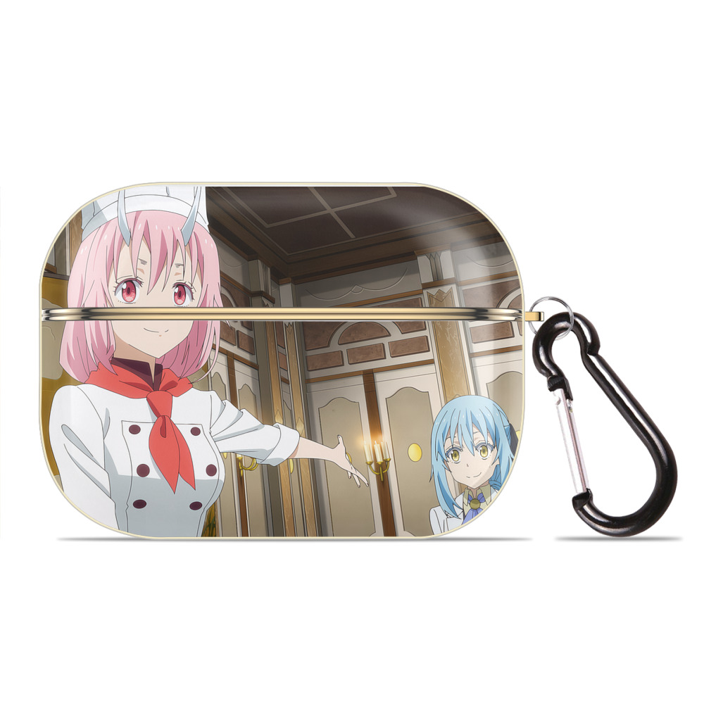 （画像用） 転スラ Regarding Reincarnated to Slime 【AirPods Pro用】ハードシェル保護ケース｜耐衝撃・防指紋・カラビナ付き商品仕様