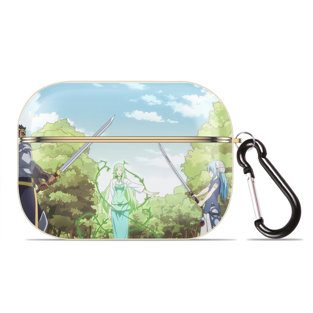 （画像用） 転スラ Regarding Reincarnated to Slime 【AirPods Pro用】ハードシェル保護ケース｜耐衝撃・防指紋・カラビナ付き商品仕様
