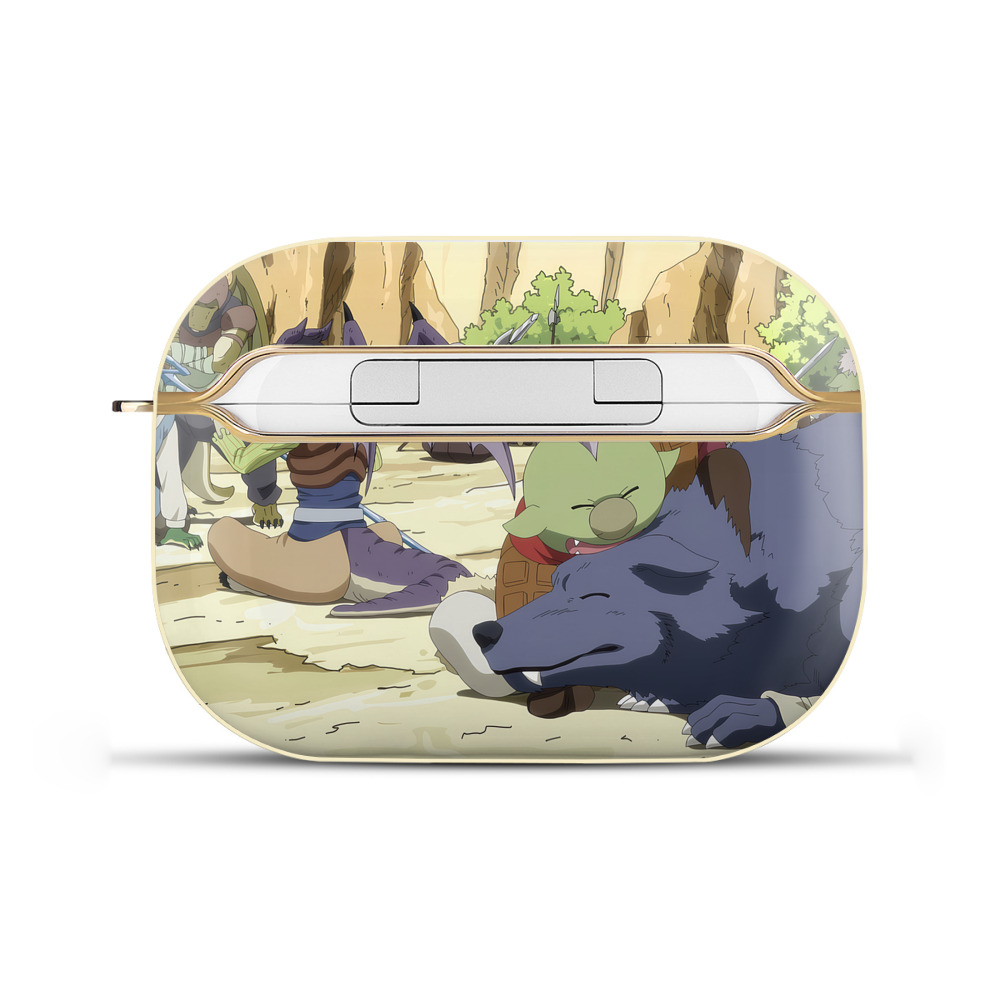 （画像用） 転スラ Regarding Reincarnated to Slime 【AirPods Pro用】ハードシェル保護ケース｜耐衝撃・防指紋・カラビナ付き商品仕様
