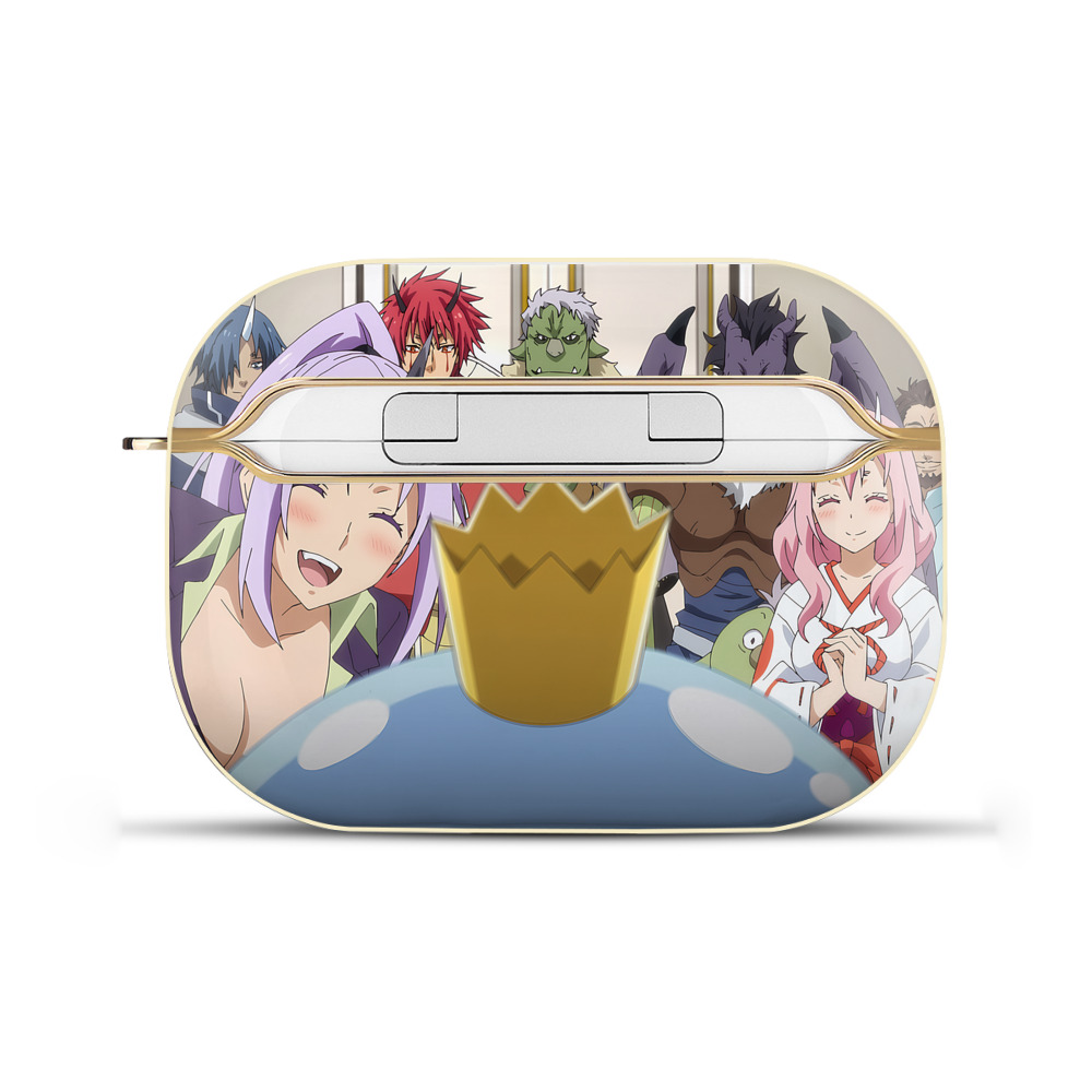 （画像用） 転スラ Regarding Reincarnated to Slime 【AirPods Pro用】ハードシェル保護ケース｜耐衝撃・防指紋・カラビナ付き商品仕様