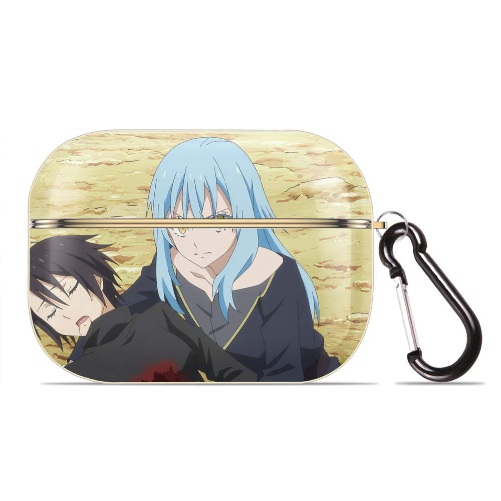 （画像用） 転スラ Regarding Reincarnated to Slime 【AirPods Pro用】ハードシェル保護ケース｜耐衝撃・防指紋・カラビナ付き商品仕様