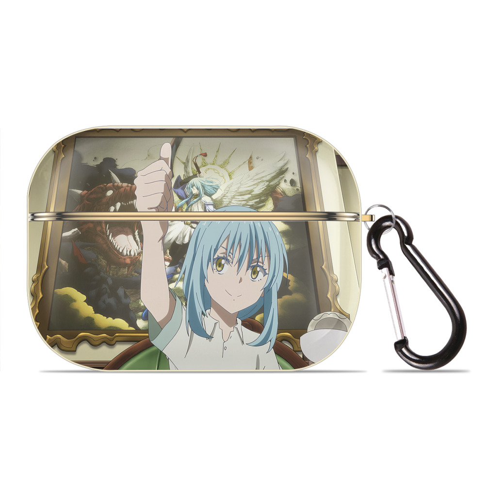 （画像用） 転スラ Regarding Reincarnated to Slime 【AirPods Pro用】ハードシェル保護ケース｜耐衝撃・防指紋・カラビナ付き商品仕様