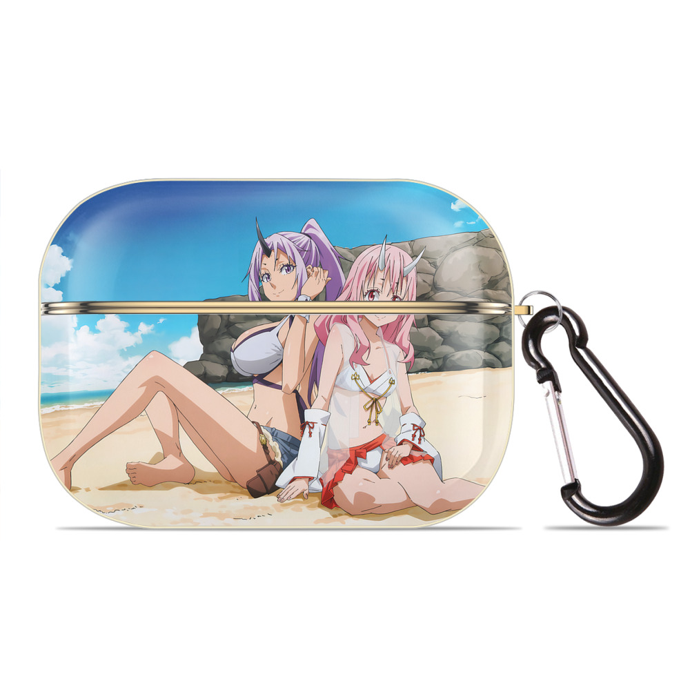 （画像用） 転スラ Regarding Reincarnated to Slime 【AirPods Pro用】ハードシェル保護ケース｜耐衝撃・防指紋・カラビナ付き商品仕様