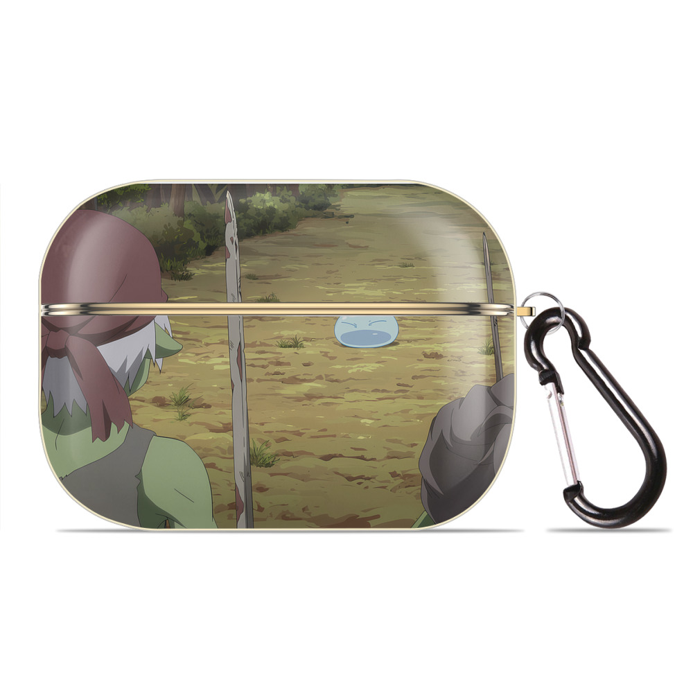 （画像用） 転スラ Regarding Reincarnated to Slime 【AirPods Pro用】ハードシェル保護ケース｜耐衝撃・防指紋・カラビナ付き商品仕様
