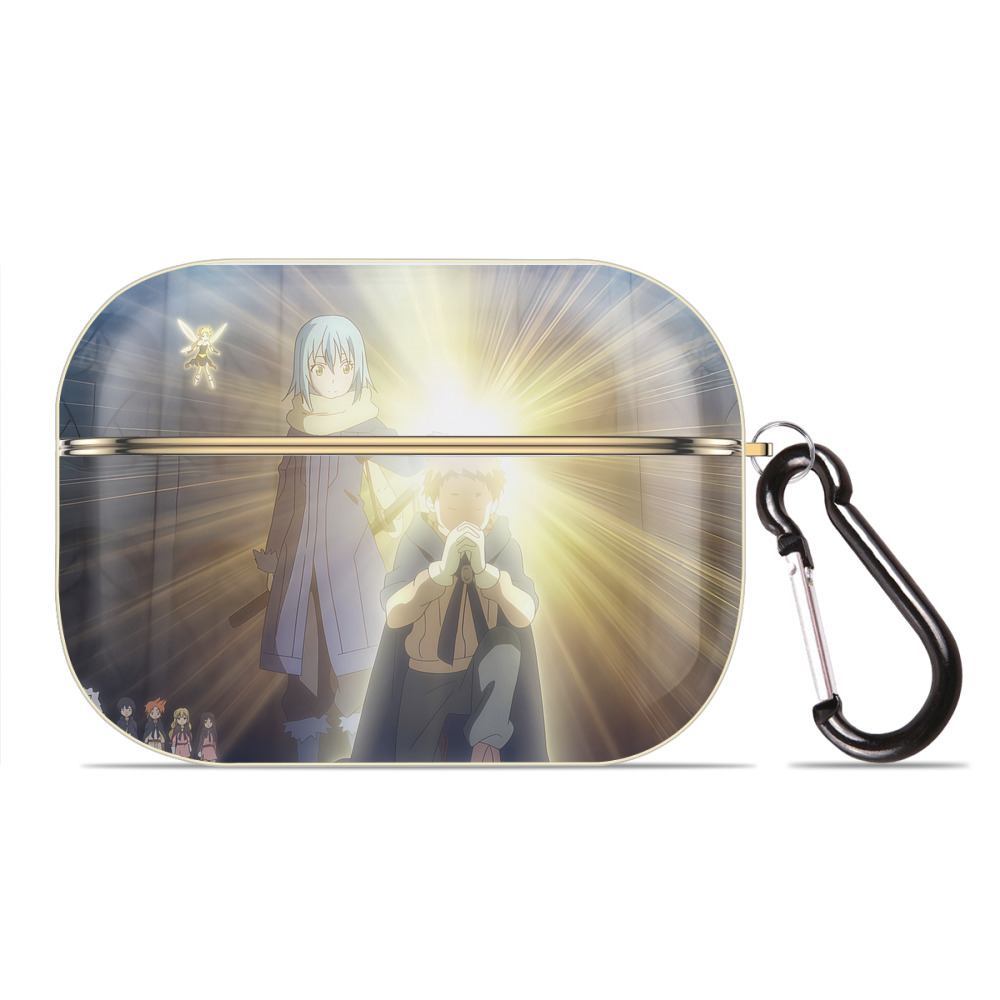 （画像用） 転スラ Regarding Reincarnated to Slime 【AirPods Pro用】ハードシェル保護ケース｜耐衝撃・防指紋・カラビナ付き商品仕様