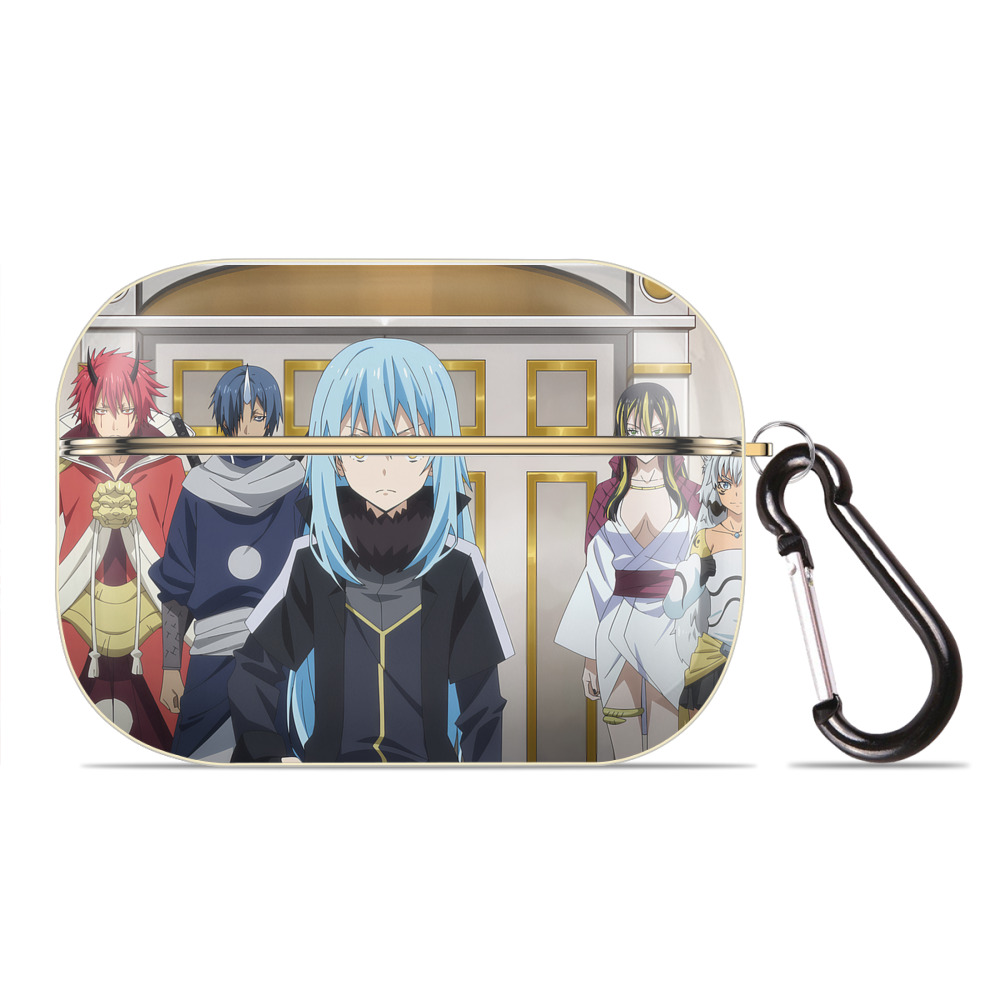 （画像用） 転スラ Regarding Reincarnated to Slime 【AirPods Pro用】ハードシェル保護ケース｜耐衝撃・防指紋・カラビナ付き商品仕様
