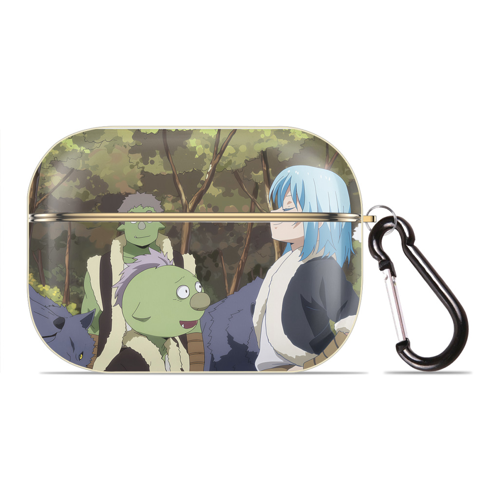（画像用） 転スラ Regarding Reincarnated to Slime 【AirPods Pro用】ハードシェル保護ケース｜耐衝撃・防指紋・カラビナ付き商品仕様