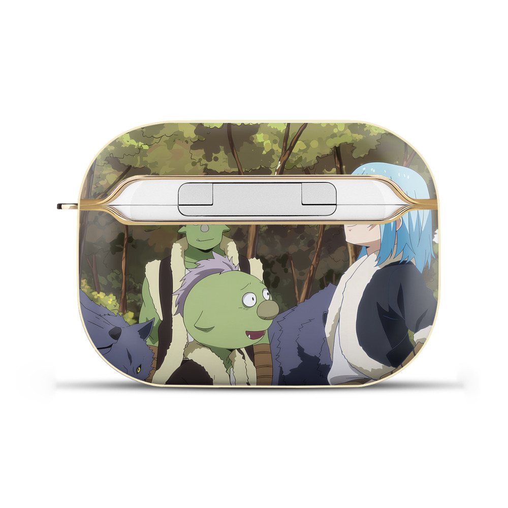 （画像用） 転スラ Regarding Reincarnated to Slime 【AirPods Pro用】ハードシェル保護ケース｜耐衝撃・防指紋・カラビナ付き商品仕様