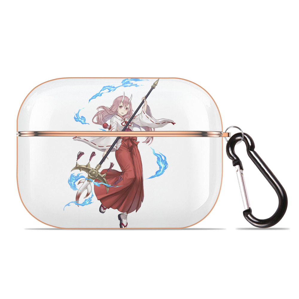 （画像用） 転スラ Regarding Reincarnated to Slime 【AirPods Pro用】ハードシェル保護ケース｜耐衝撃・防指紋・カラビナ付き商品仕様