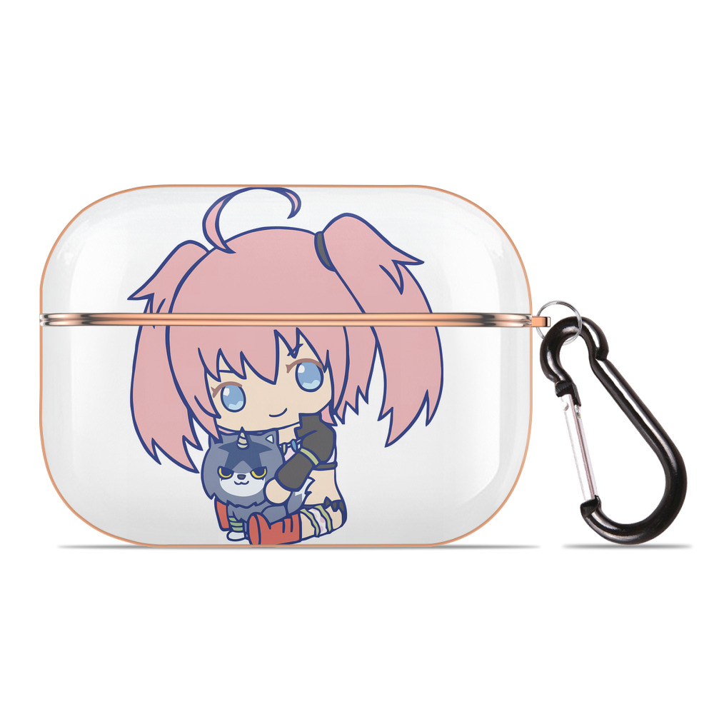 （画像用） 転スラ Regarding Reincarnated to Slime 【AirPods Pro用】ハードシェル保護ケース｜耐衝撃・防指紋・カラビナ付き商品仕様