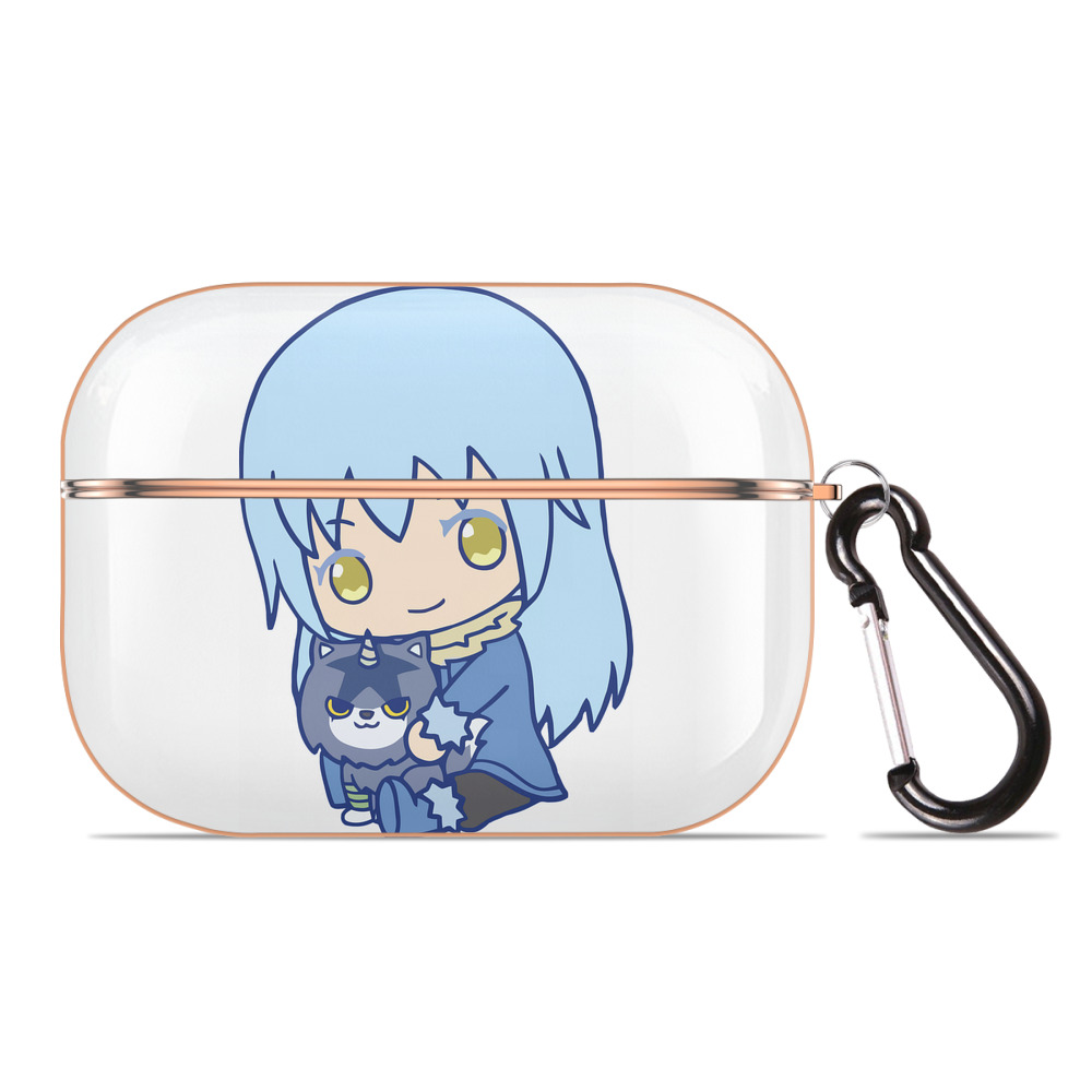 （画像用） 転スラ Regarding Reincarnated to Slime 【AirPods Pro用】ハードシェル保護ケース｜耐衝撃・防指紋・カラビナ付き商品仕様
