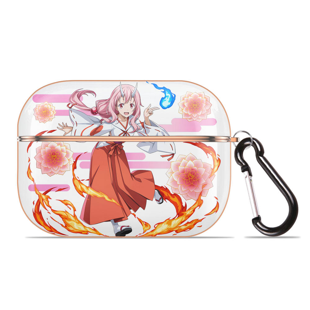 （画像用） 転スラ Regarding Reincarnated to Slime 【AirPods Pro用】ハードシェル保護ケース｜耐衝撃・防指紋・カラビナ付き商品仕様