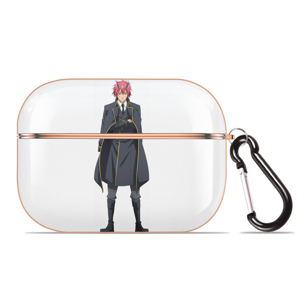（画像用） 転スラ Regarding Reincarnated to Slime 【AirPods Pro用】ハードシェル保護ケース｜耐衝撃・防指紋・カラビナ付き商品仕様