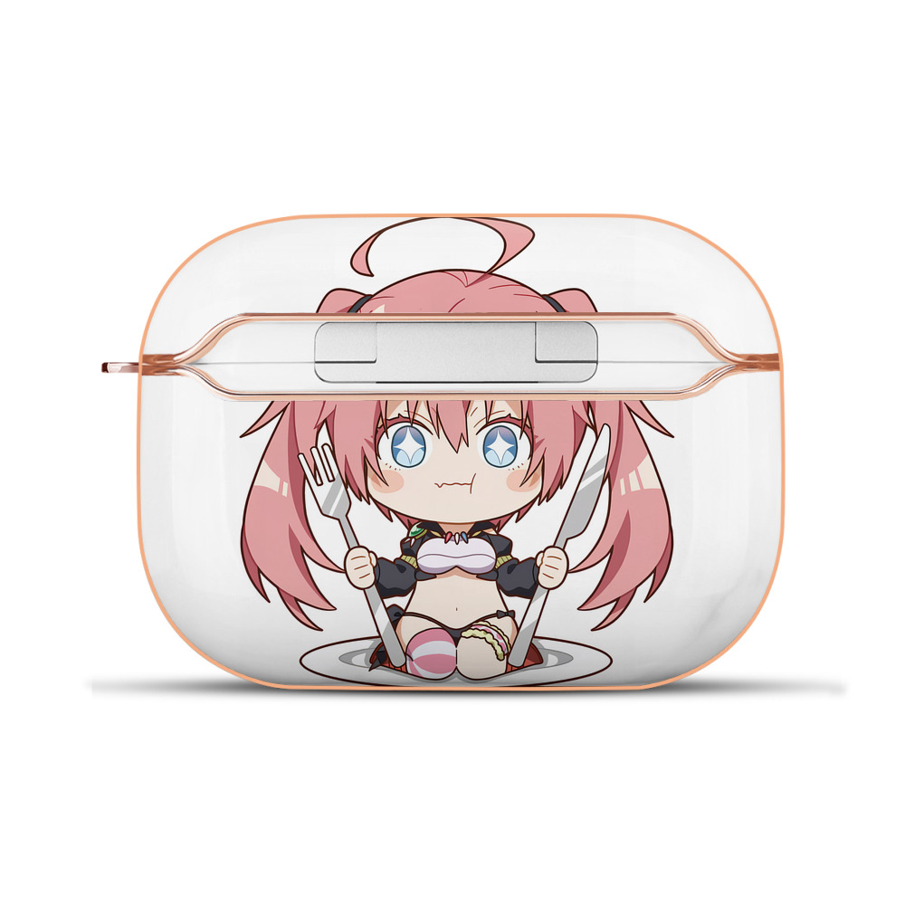 （画像用） 転スラ Regarding Reincarnated to Slime 【AirPods Pro用】ハードシェル保護ケース｜耐衝撃・防指紋・カラビナ付き商品仕様