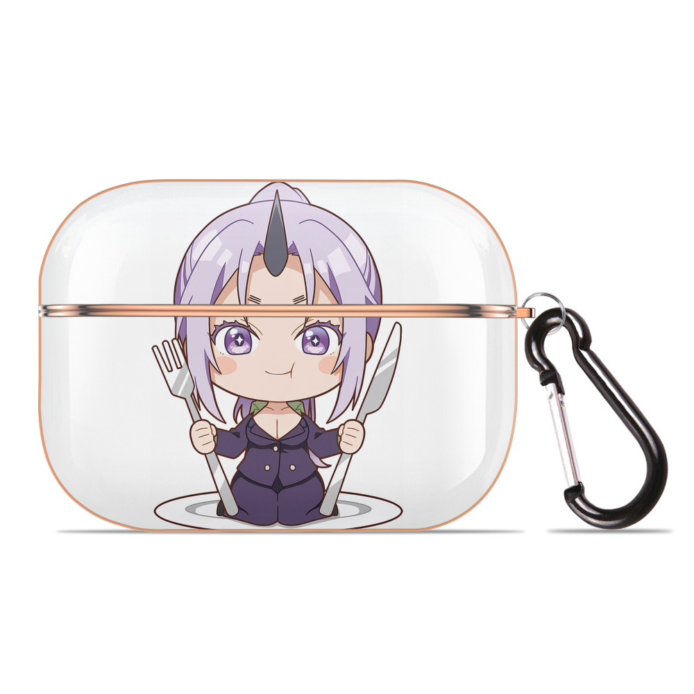（画像用） 転スラ Regarding Reincarnated to Slime 【AirPods Pro用】ハードシェル保護ケース｜耐衝撃・防指紋・カラビナ付き商品仕様