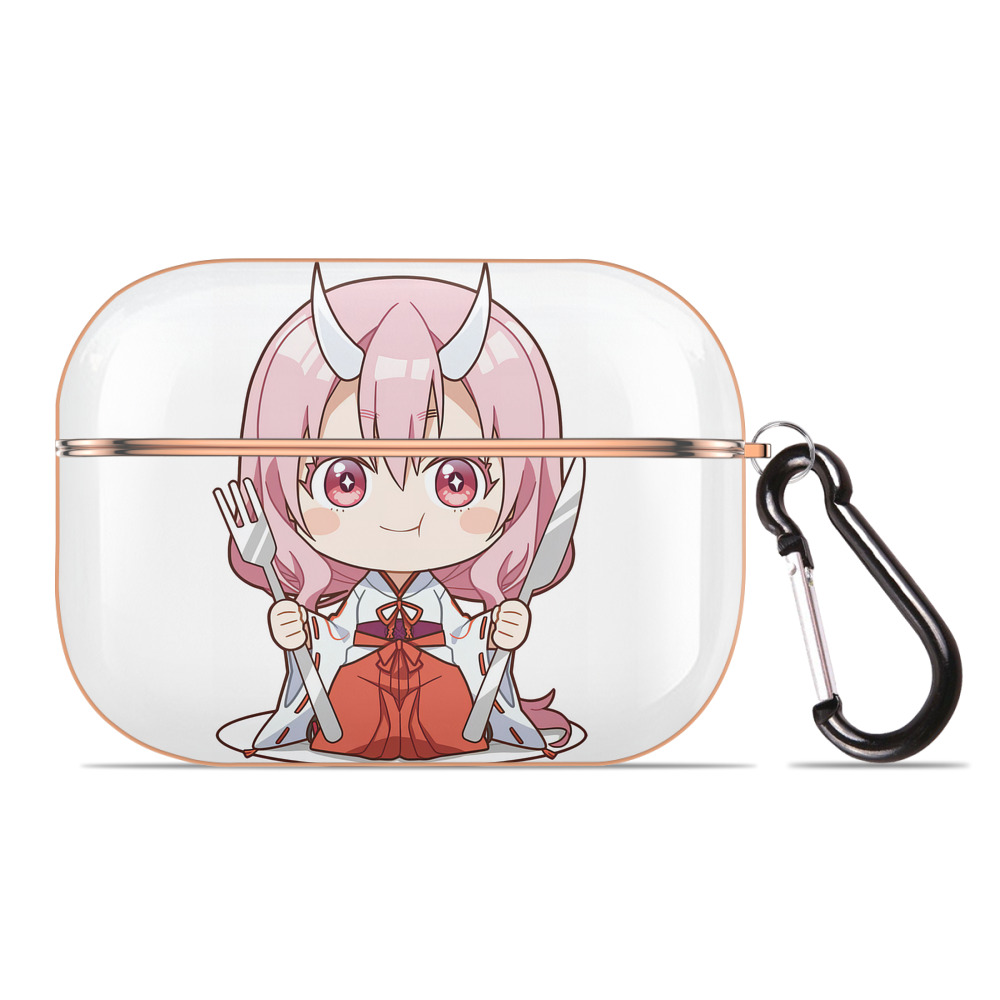 （画像用） 転スラ Regarding Reincarnated to Slime 【AirPods Pro用】ハードシェル保護ケース｜耐衝撃・防指紋・カラビナ付き商品仕様