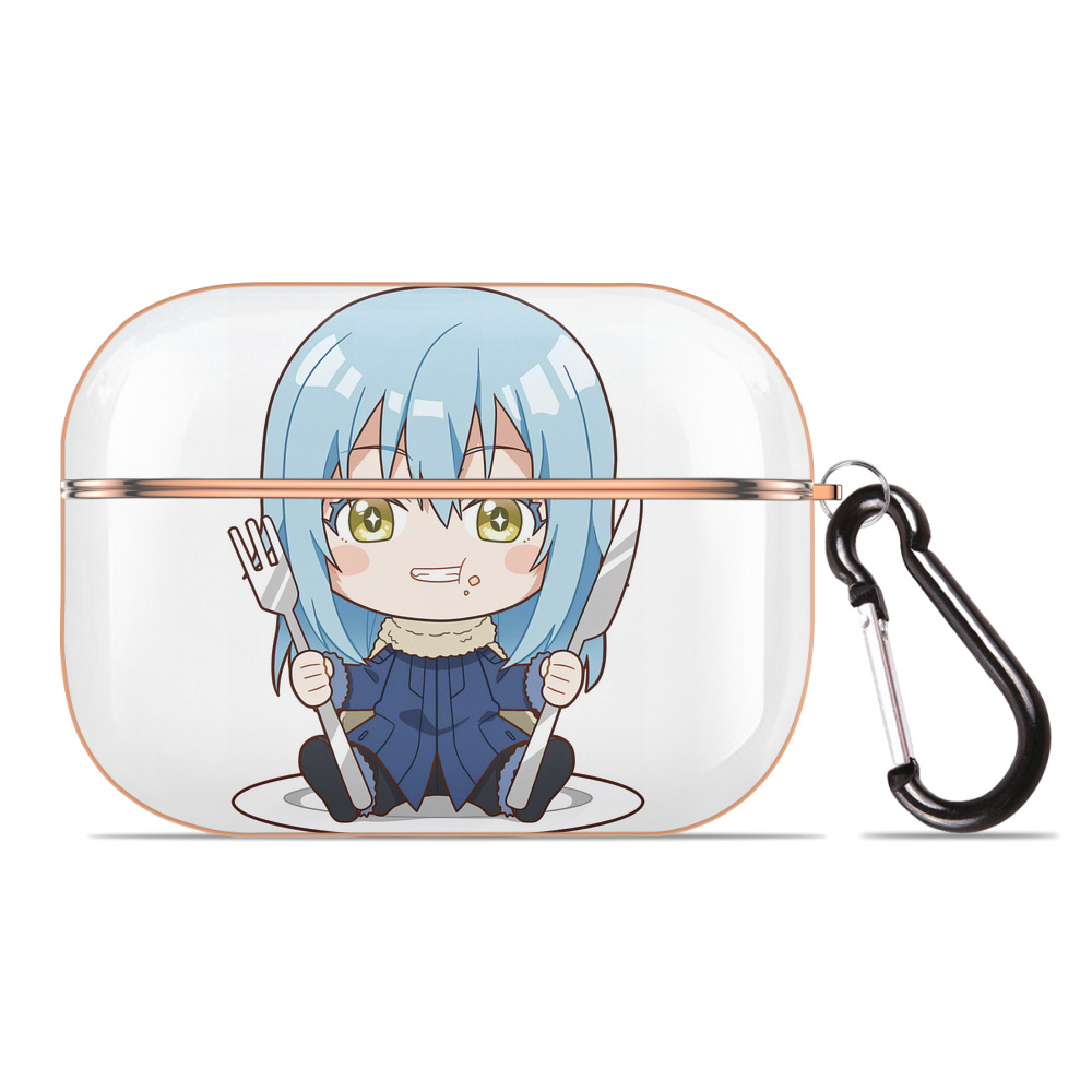 （画像用） 転スラ Regarding Reincarnated to Slime 【AirPods Pro用】ハードシェル保護ケース｜耐衝撃・防指紋・カラビナ付き商品仕様