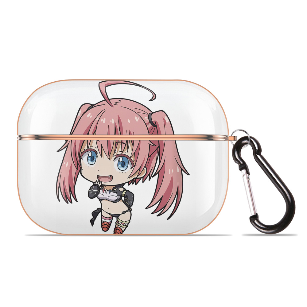 （画像用） 転スラ Regarding Reincarnated to Slime 【AirPods Pro用】ハードシェル保護ケース｜耐衝撃・防指紋・カラビナ付き商品仕様