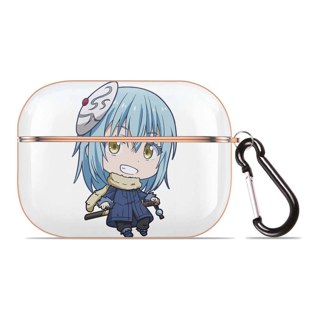 （画像用） 転スラ Regarding Reincarnated to Slime 【AirPods Pro用】ハードシェル保護ケース｜耐衝撃・防指紋・カラビナ付き商品仕様