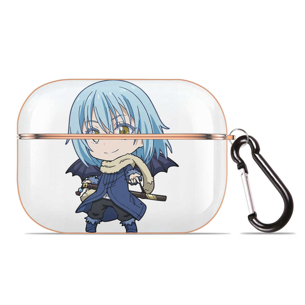 （画像用） 転スラ Regarding Reincarnated to Slime 【AirPods Pro用】ハードシェル保護ケース｜耐衝撃・防指紋・カラビナ付き商品仕様