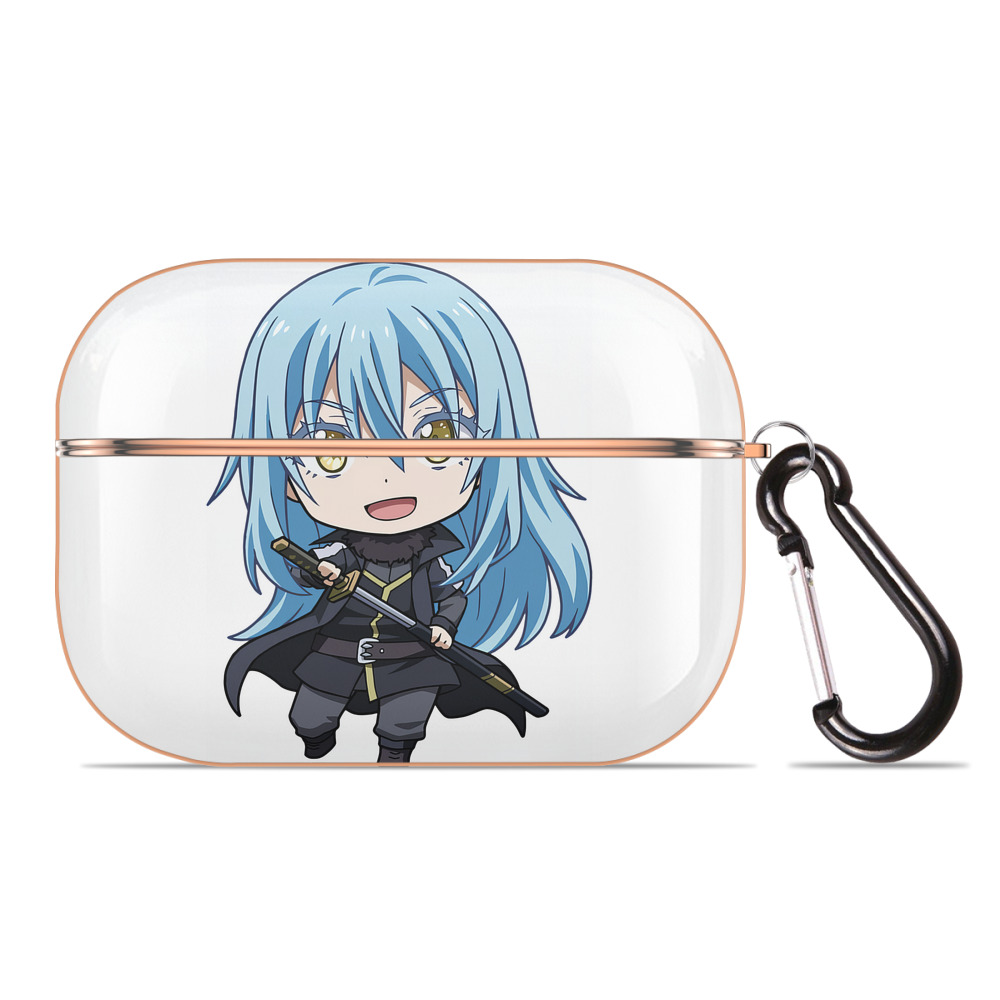 （画像用） 転スラ Regarding Reincarnated to Slime 【AirPods Pro用】ハードシェル保護ケース｜耐衝撃・防指紋・カラビナ付き商品仕様