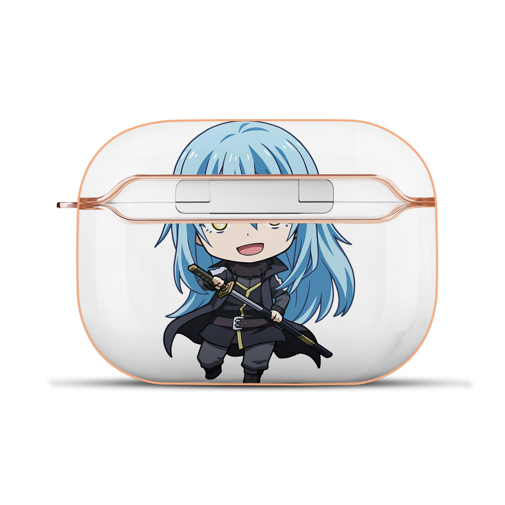 （画像用） 転スラ Regarding Reincarnated to Slime 【AirPods Pro用】ハードシェル保護ケース｜耐衝撃・防指紋・カラビナ付き商品仕様