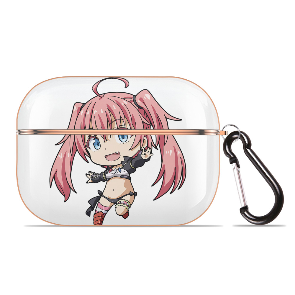 （画像用） 転スラ Regarding Reincarnated to Slime 【AirPods Pro用】ハードシェル保護ケース｜耐衝撃・防指紋・カラビナ付き商品仕様