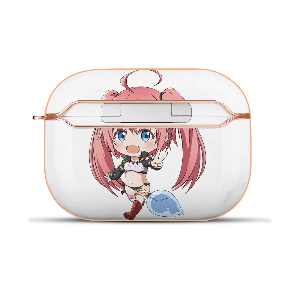 （画像用） 転スラ Regarding Reincarnated to Slime 【AirPods Pro用】ハードシェル保護ケース｜耐衝撃・防指紋・カラビナ付き商品仕様
