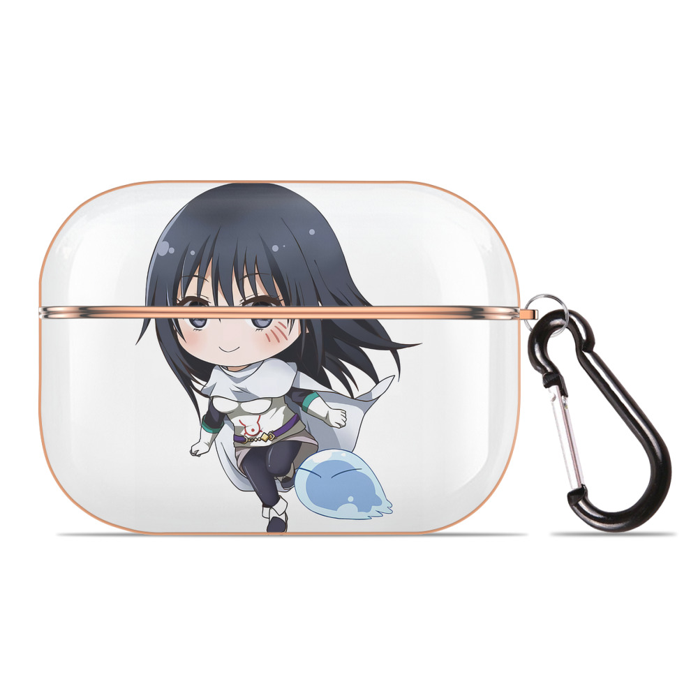 （画像用） 転スラ Regarding Reincarnated to Slime 【AirPods Pro用】ハードシェル保護ケース｜耐衝撃・防指紋・カラビナ付き商品仕様