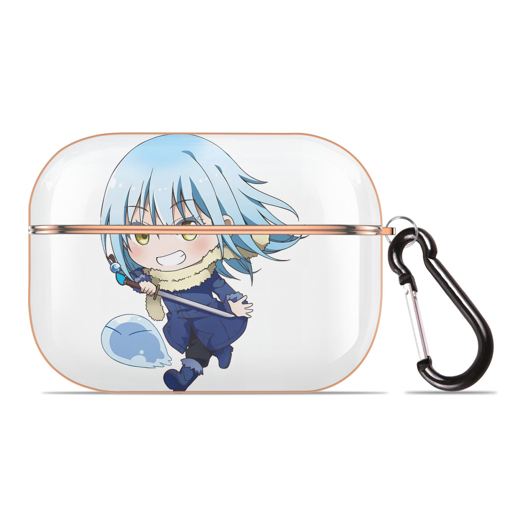 （画像用） 転スラ Regarding Reincarnated to Slime 【AirPods Pro用】ハードシェル保護ケース｜耐衝撃・防指紋・カラビナ付き商品仕様