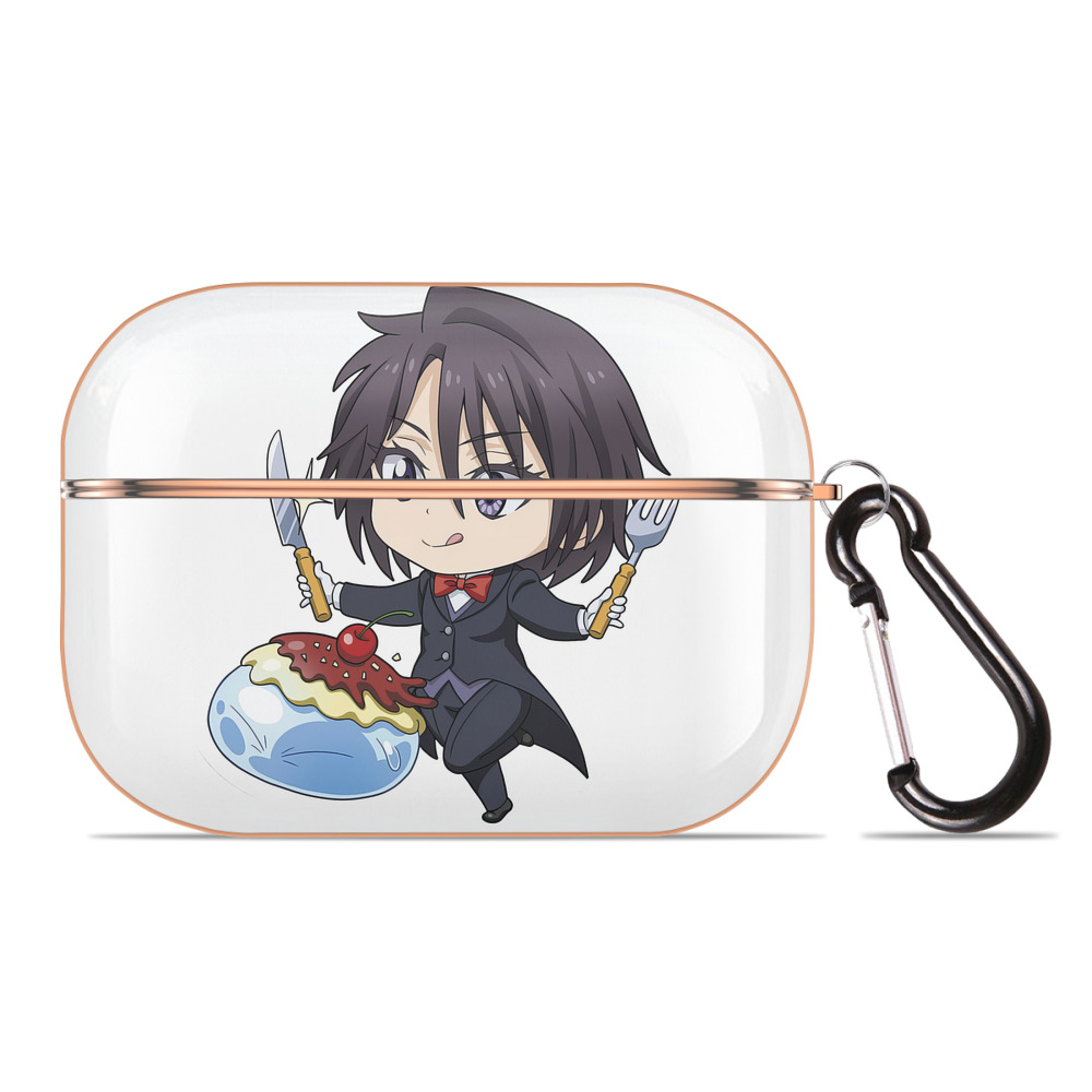 （画像用） 転スラ Regarding Reincarnated to Slime 【AirPods Pro用】ハードシェル保護ケース｜耐衝撃・防指紋・カラビナ付き商品仕様
