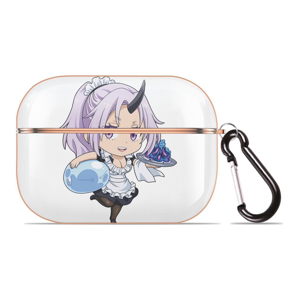 （画像用） 転スラ Regarding Reincarnated to Slime 【AirPods Pro用】ハードシェル保護ケース｜耐衝撃・防指紋・カラビナ付き商品仕様