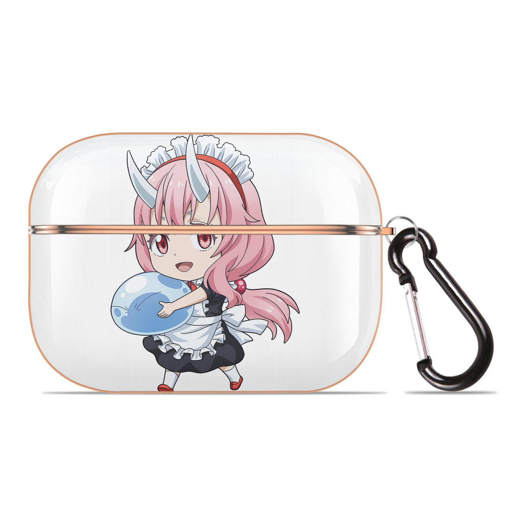 （画像用） 転スラ Regarding Reincarnated to Slime 【AirPods Pro用】ハードシェル保護ケース｜耐衝撃・防指紋・カラビナ付き商品仕様