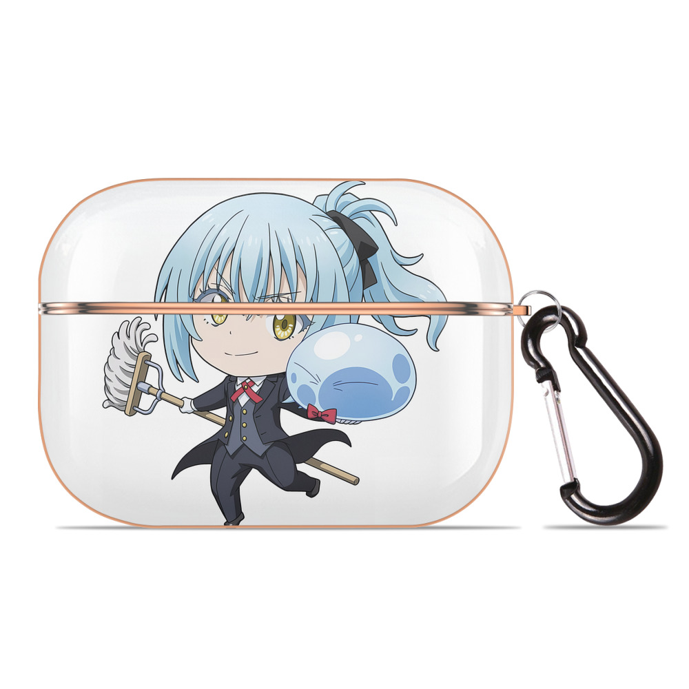（画像用） 転スラ Regarding Reincarnated to Slime 【AirPods Pro用】ハードシェル保護ケース｜耐衝撃・防指紋・カラビナ付き商品仕様