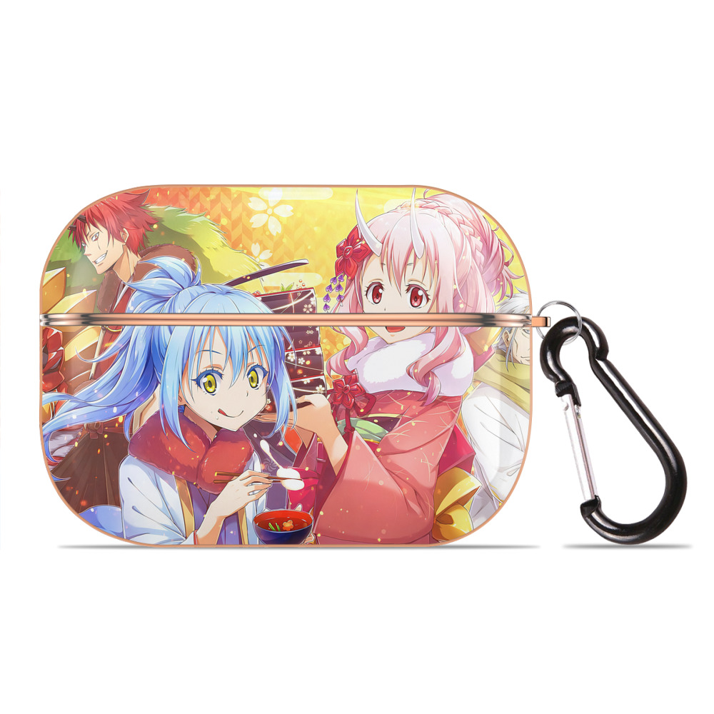 （画像用） 転スラ Regarding Reincarnated to Slime 【AirPods Pro用】ハードシェル保護ケース｜耐衝撃・防指紋・カラビナ付き商品仕様
