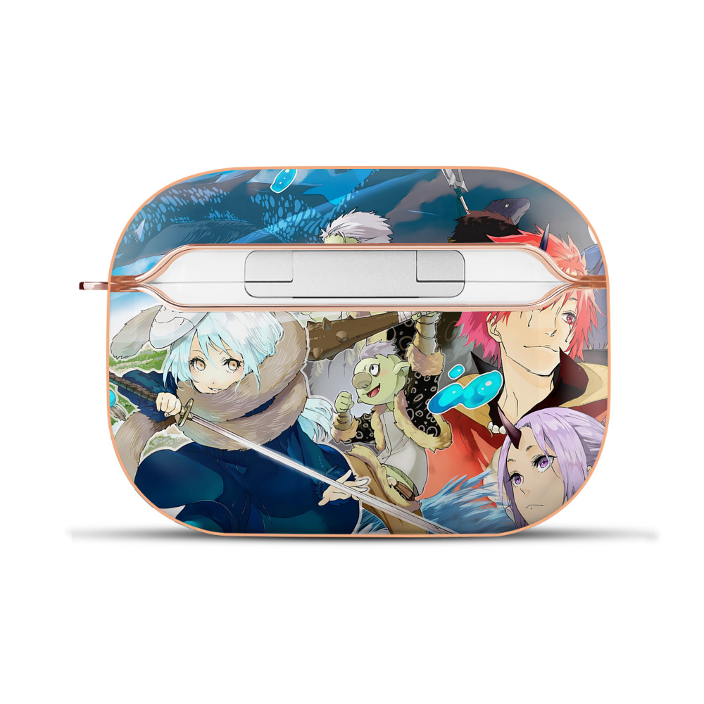 （画像用） 転スラ Regarding Reincarnated to Slime 【AirPods Pro用】ハードシェル保護ケース｜耐衝撃・防指紋・カラビナ付き商品仕様