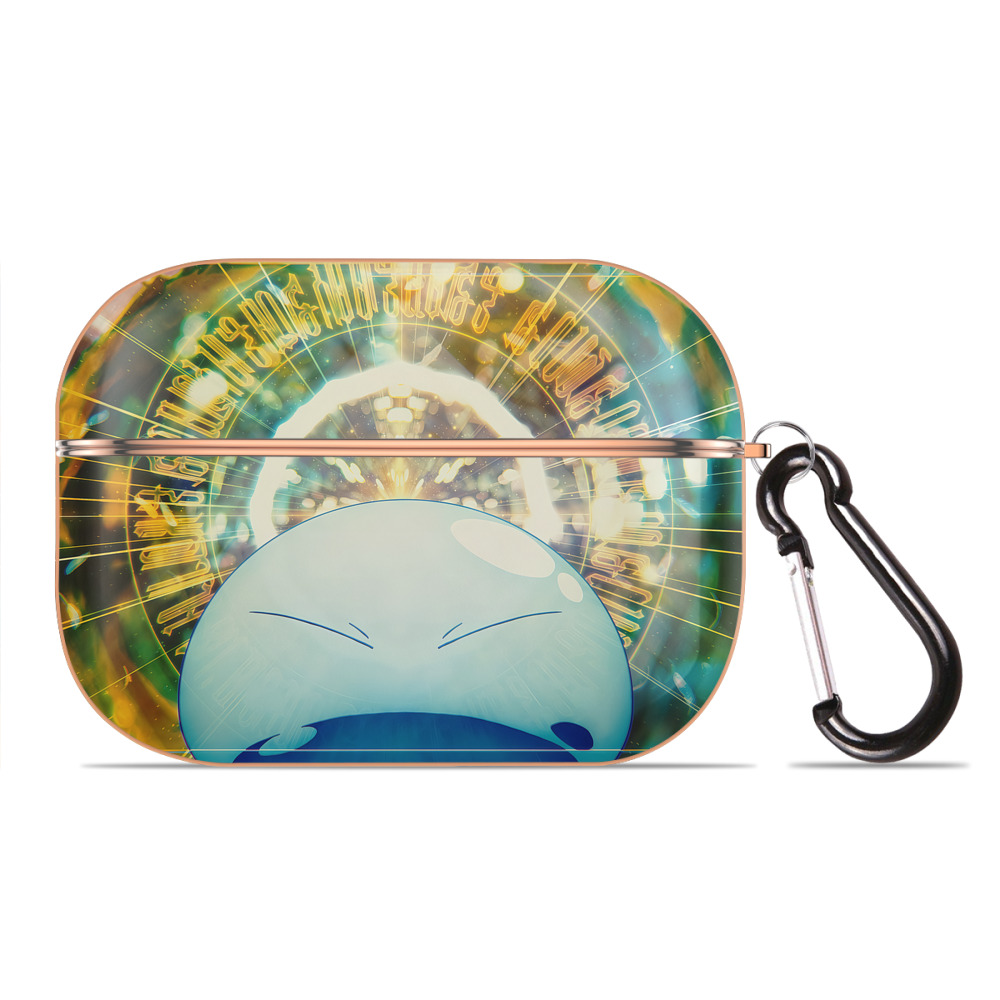 （画像用） 転スラ Regarding Reincarnated to Slime 【AirPods Pro用】ハードシェル保護ケース｜耐衝撃・防指紋・カラビナ付き商品仕様