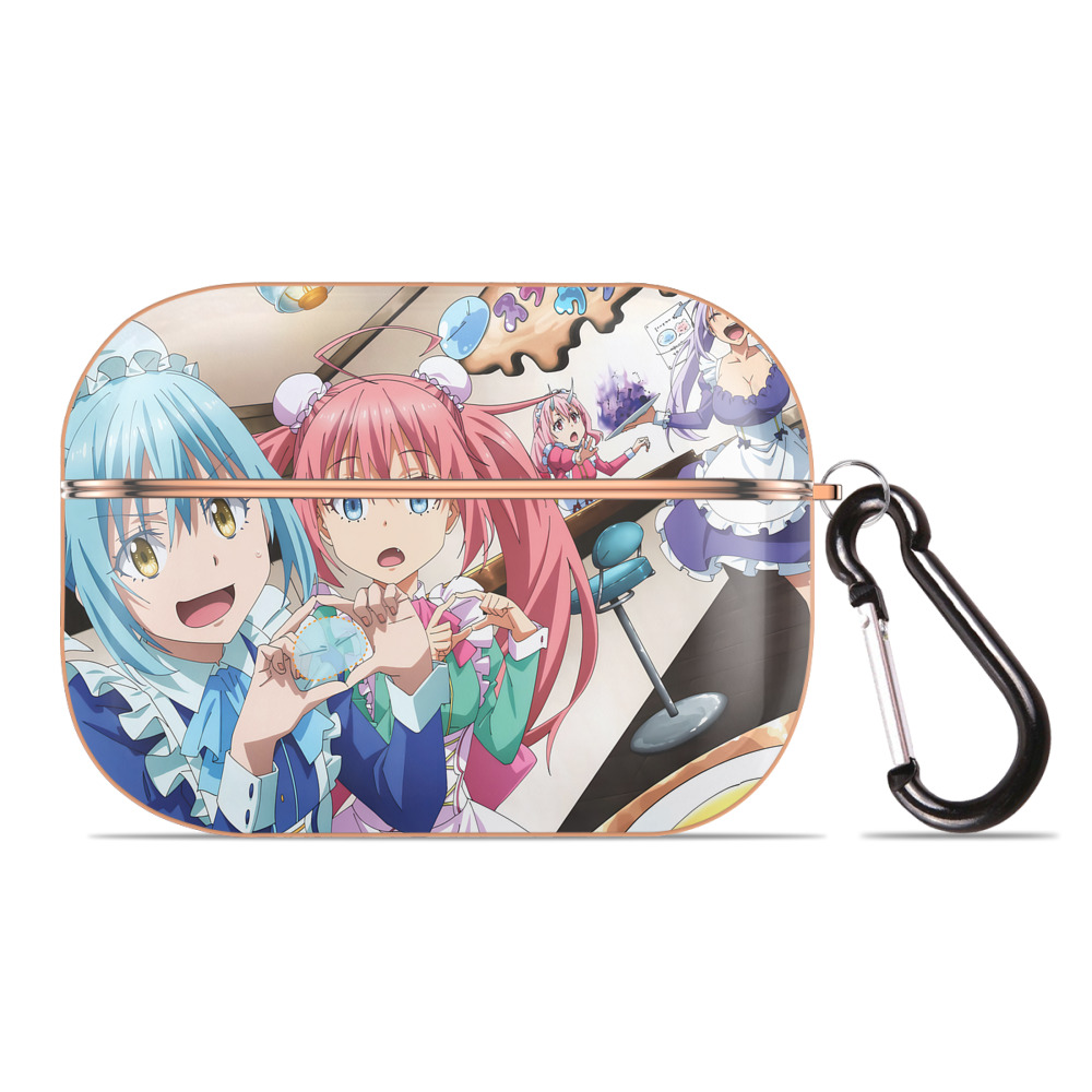 （画像用） 転スラ Regarding Reincarnated to Slime 【AirPods Pro用】ハードシェル保護ケース｜耐衝撃・防指紋・カラビナ付き商品仕様