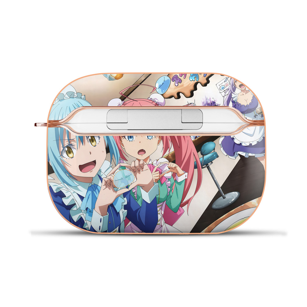 （画像用） 転スラ Regarding Reincarnated to Slime 【AirPods Pro用】ハードシェル保護ケース｜耐衝撃・防指紋・カラビナ付き商品仕様