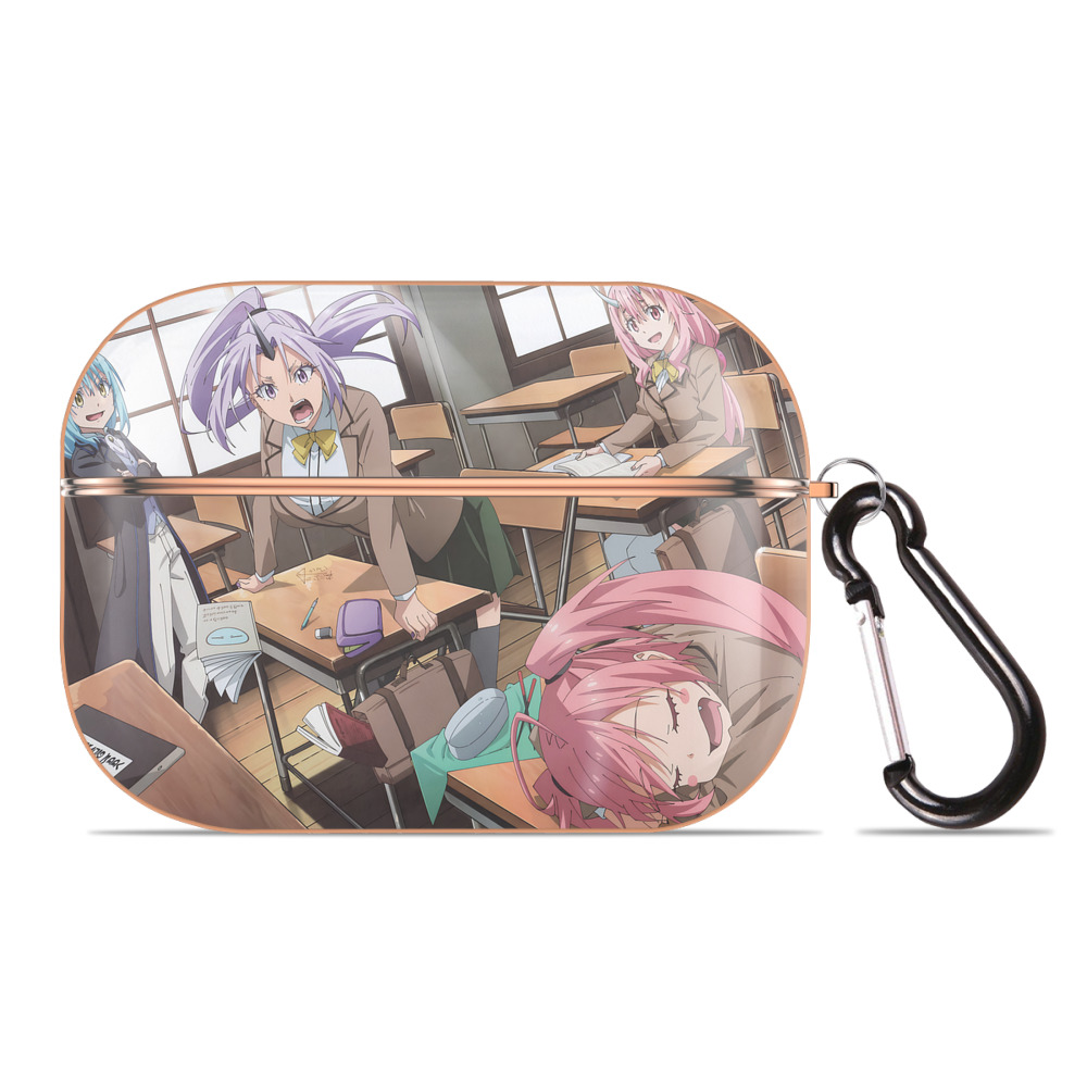 （画像用） 転スラ Regarding Reincarnated to Slime 【AirPods Pro用】ハードシェル保護ケース｜耐衝撃・防指紋・カラビナ付き商品仕様