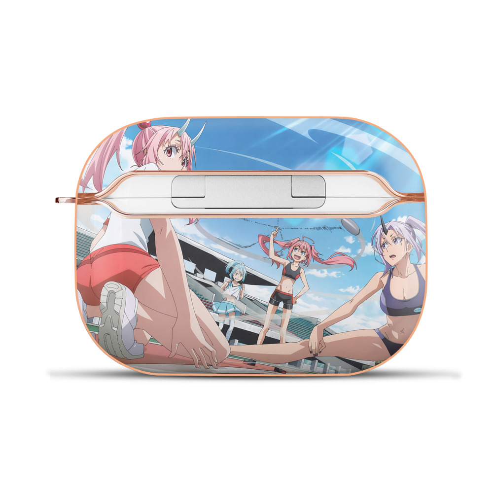 （画像用） 転スラ Regarding Reincarnated to Slime 【AirPods Pro用】ハードシェル保護ケース｜耐衝撃・防指紋・カラビナ付き商品仕様
