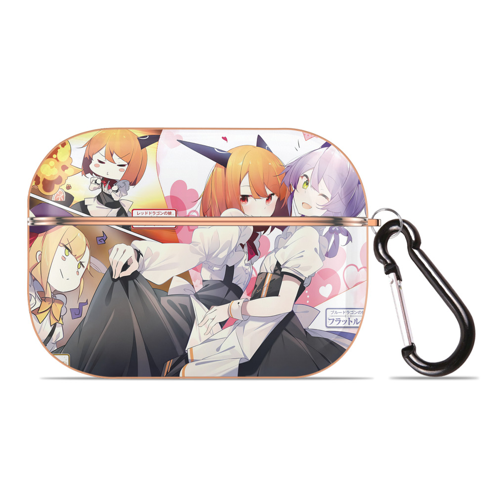 （画像用） 転スラ Regarding Reincarnated to Slime 【AirPods Pro用】ハードシェル保護ケース｜耐衝撃・防指紋・カラビナ付き商品仕様