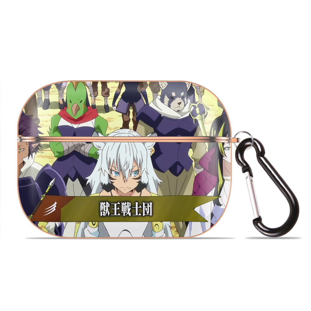 （画像用） 転スラ Regarding Reincarnated to Slime 【AirPods Pro用】ハードシェル保護ケース｜耐衝撃・防指紋・カラビナ付き商品仕様