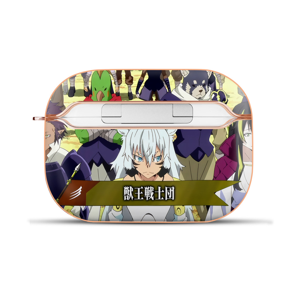 （画像用） 転スラ Regarding Reincarnated to Slime 【AirPods Pro用】ハードシェル保護ケース｜耐衝撃・防指紋・カラビナ付き商品仕様
