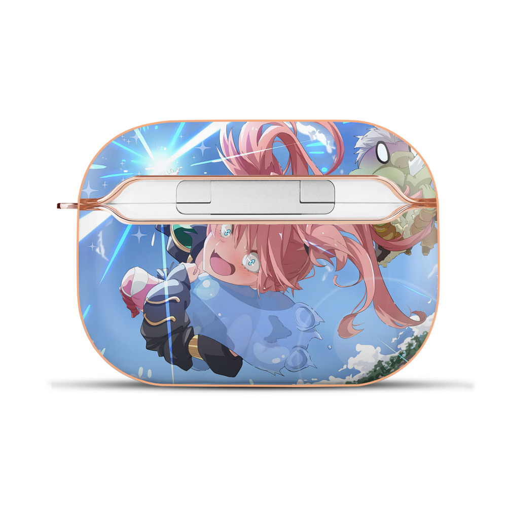 （画像用） 転スラ Regarding Reincarnated to Slime 【AirPods Pro用】ハードシェル保護ケース｜耐衝撃・防指紋・カラビナ付き商品仕様