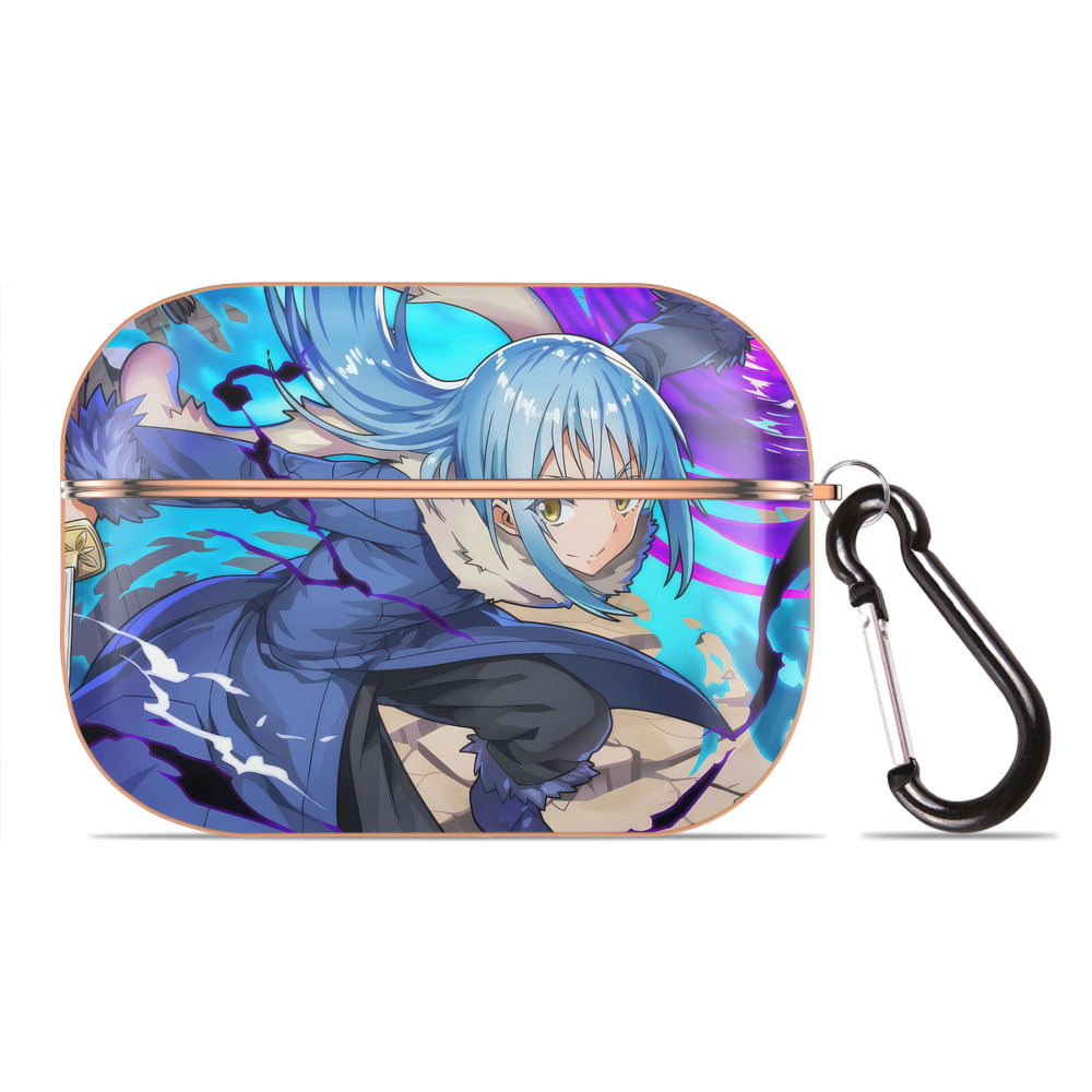 （画像用） 転スラ Regarding Reincarnated to Slime 【AirPods Pro用】ハードシェル保護ケース｜耐衝撃・防指紋・カラビナ付き商品仕様