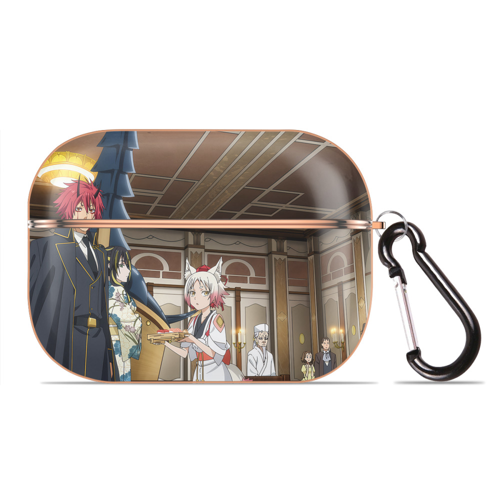 （画像用） 転スラ Regarding Reincarnated to Slime 【AirPods Pro用】ハードシェル保護ケース｜耐衝撃・防指紋・カラビナ付き商品仕様