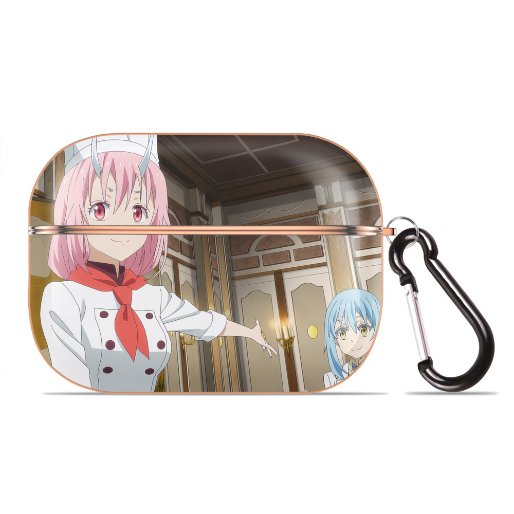 （画像用） 転スラ Regarding Reincarnated to Slime 【AirPods Pro用】ハードシェル保護ケース｜耐衝撃・防指紋・カラビナ付き商品仕様